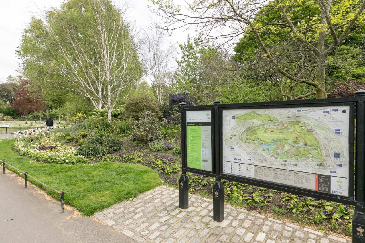 Light Filled Studio With View Of Regents Park Apartment Londra Exterior foto